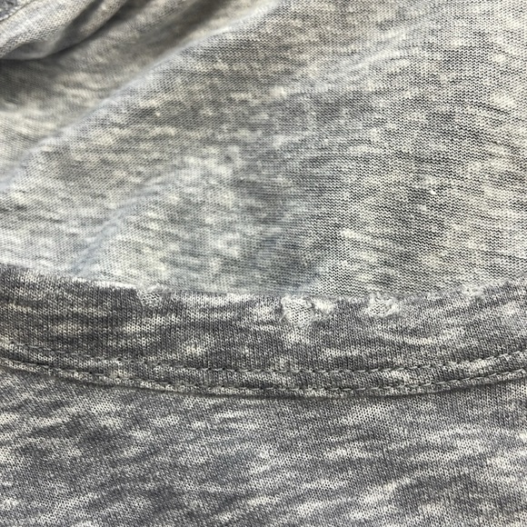 Calvin Klein Jeans NWT Gray Cold Stone Heather Peplum T-shirt Size Large - Picture 11 of 14